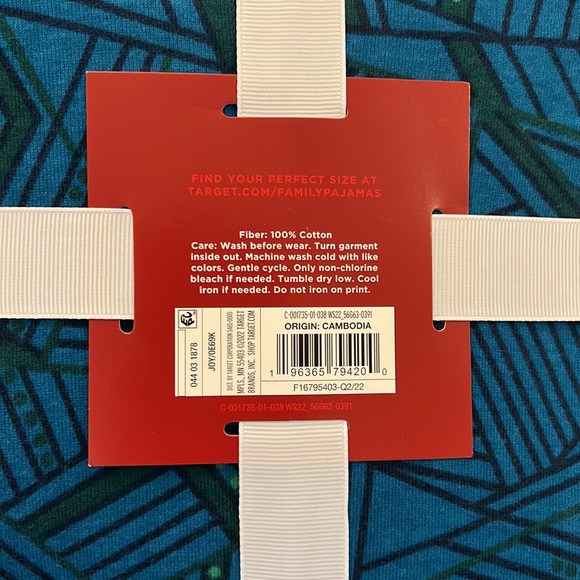 NWT! Wondershop men’s 2 piece family sleep set - Black Joy Every Season - Picture 6 of 6